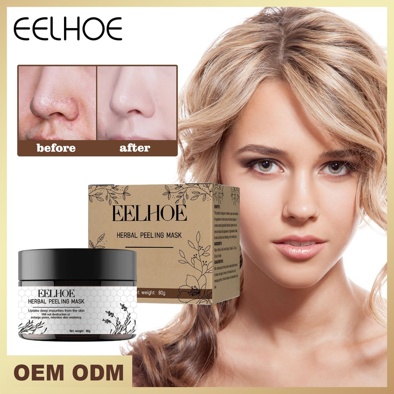 EELHOE – masque facial nettoyant en profondeur à base de plantes, raffermissant les pores et hydratant pour la peau, les points noirs du nez_voghion.com