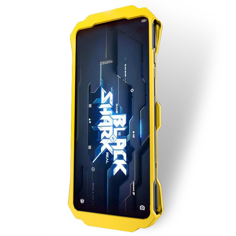 Geeignet für Black Shark 5Pro Black Shark 5 Metall-Handyhülle, Unterstützungs-Installationsgriff, Anti-Drop-personalisiertes Raytheon-Modell_voghion.com