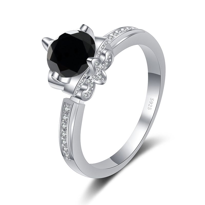 Tancise, fede nuziale da donna in vera moissanite da 1 carato, originale in argento Sterling con diamanti brillanti, idea regalo_voghion.com