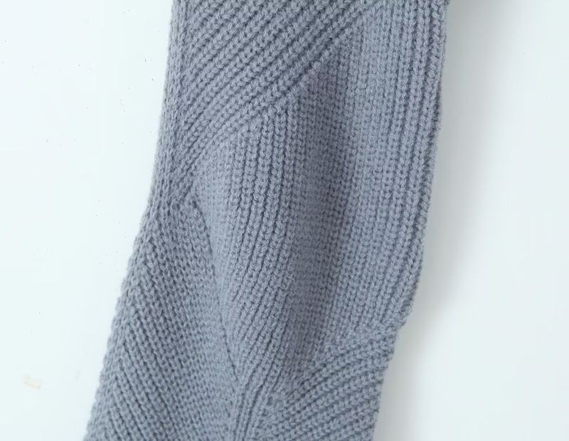 Damenbekleidung ins sexy schulterfreier kurzer Pullover für Frauen Herbst neuer heißer Mädchen Rollkragenpullover Pullover C27073_voghion.com