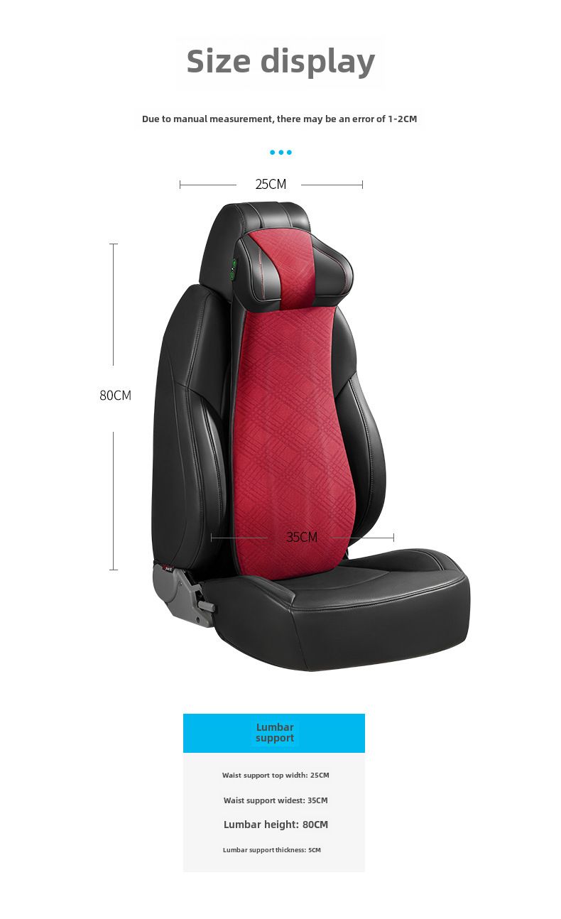 Cuscino poggiatesta per auto due in uno, cuscino per la schiena, cuscino per il collo, cuscino per il sedile in memory foam, cuscino per massaggio elettrico per auto_voghion.com