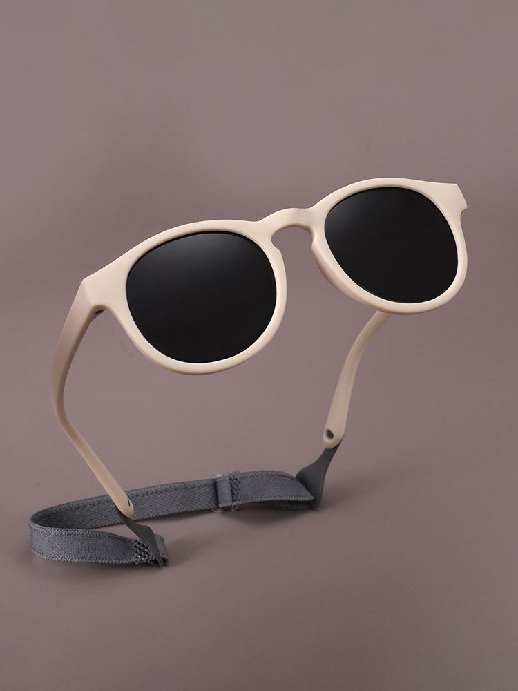 Nuovi arrivi Ragazzi Ragazze Bambini Occhiali da sole UV400 Piccoli Rotondi Polarizzati Bambini Occhiali da sole Silicone Flessibile Sicurezza 0-3 Anni Bambini_voghion.com