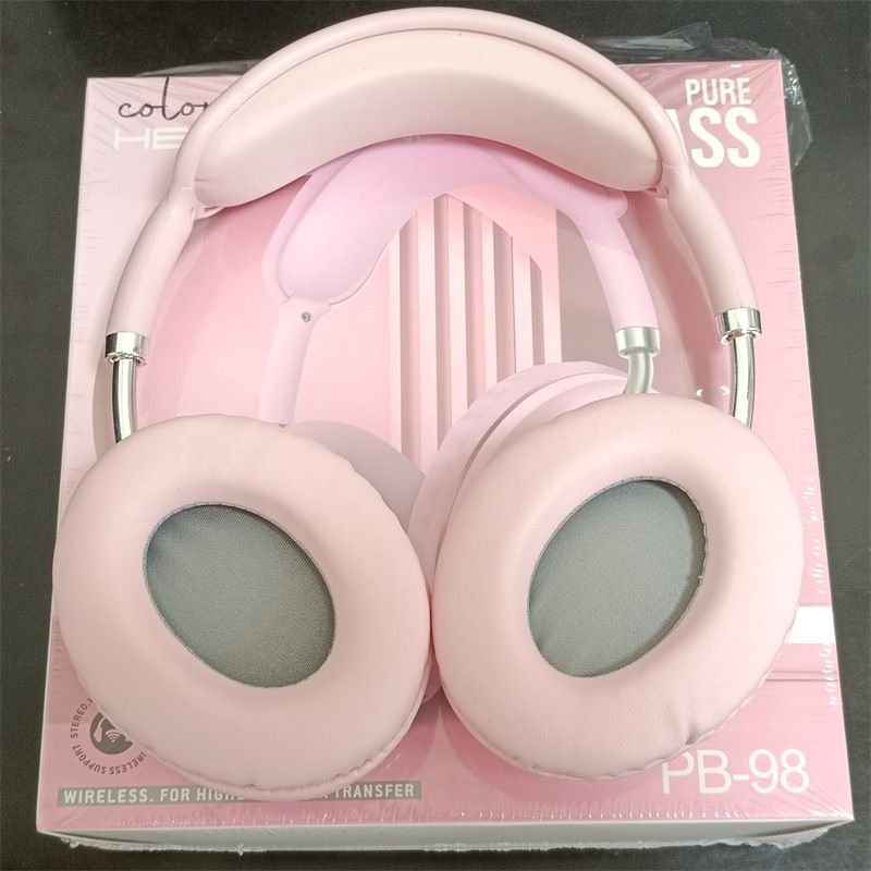 Draadloze Bluetooth gaming-hoofdtelefoon met diepe bas, ruisonderdrukking, speeltijd van meer dan 8 uur, led-lampjes - over-ear comfort voor muziek en gesprekken_voghion.com