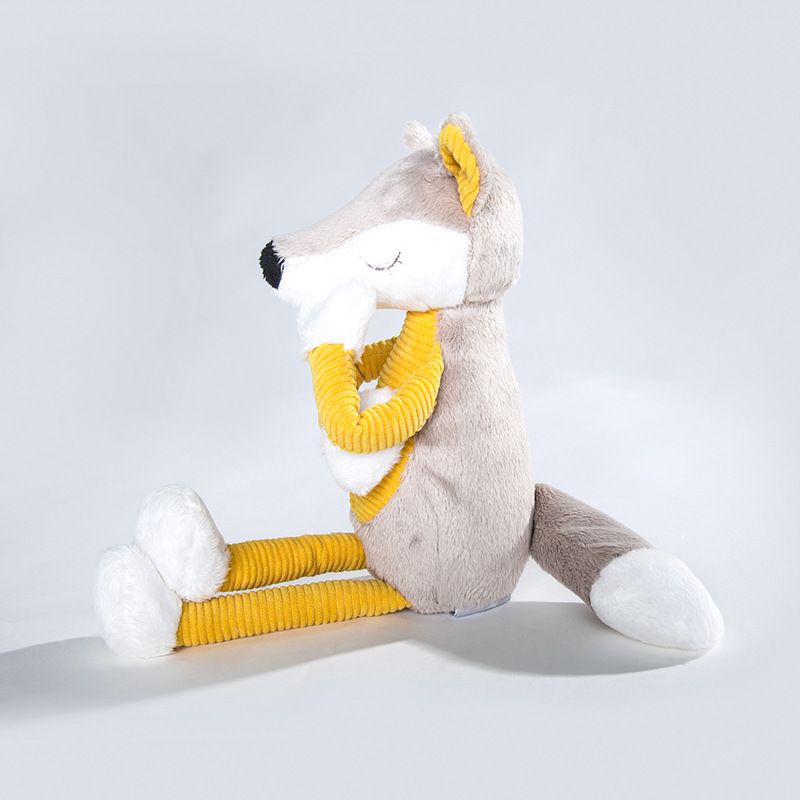 Gefüllte Plüschtiere Puppe Soft Life New Style Plüschtier Gelber Fuchs Puppe Kindergeburtstagsgeschenk Spot_voghion.com