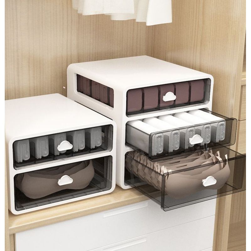 Organizzatore per biancheria intima, divisore per cassetti, 3 in 1, multifunzionale, per mutande, calzini, guardaroba_voghion.com