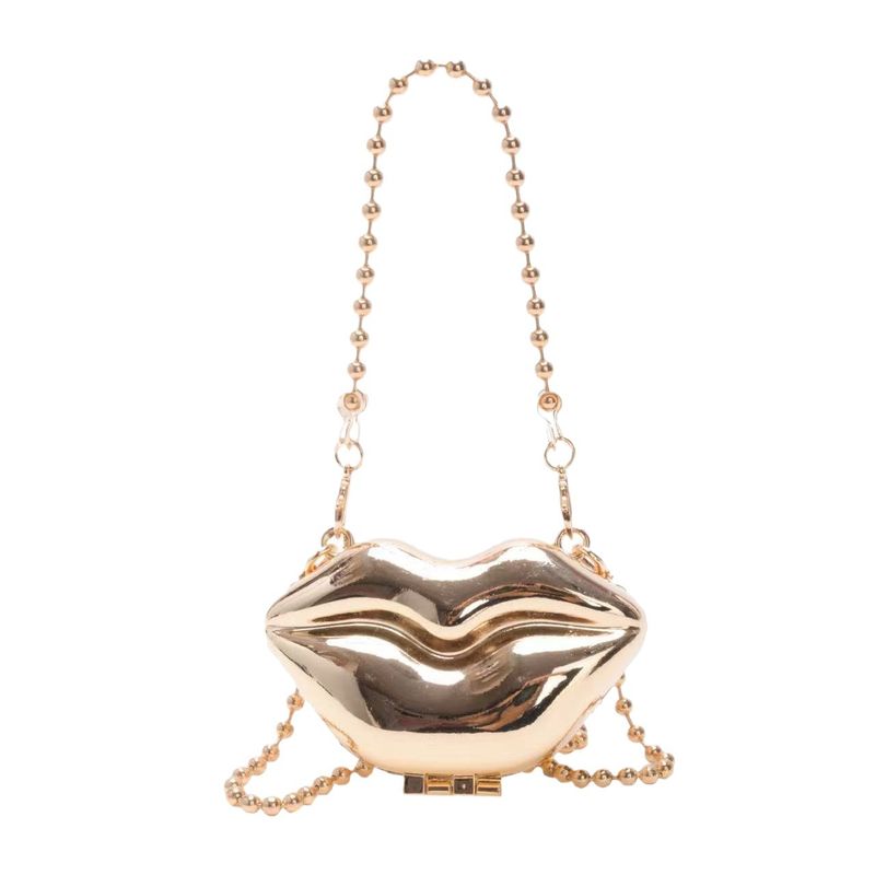 Borsa a tracolla monospalla in metallo mini 2024, alla moda, con fiore, per rossetto e trucco, piccola boutique, alla moda, da donna_voghion.com