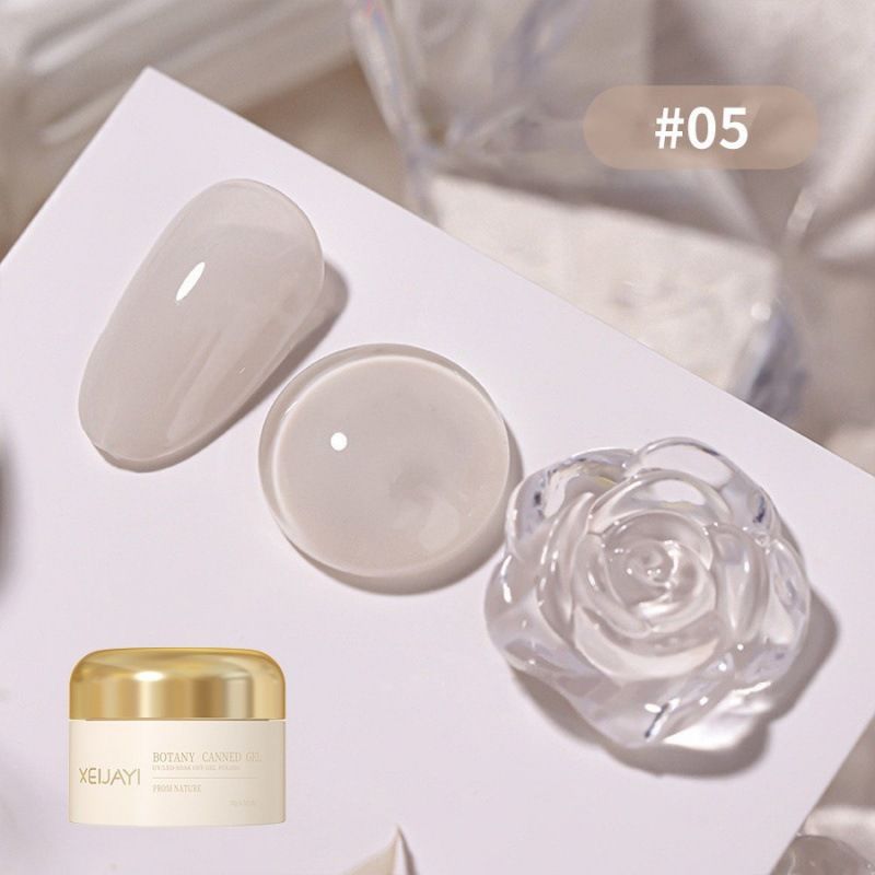 12 kolorów mlecznej galaretki z serii New Clear Solid Summer Ice Transparent Color Gel_voghion.com