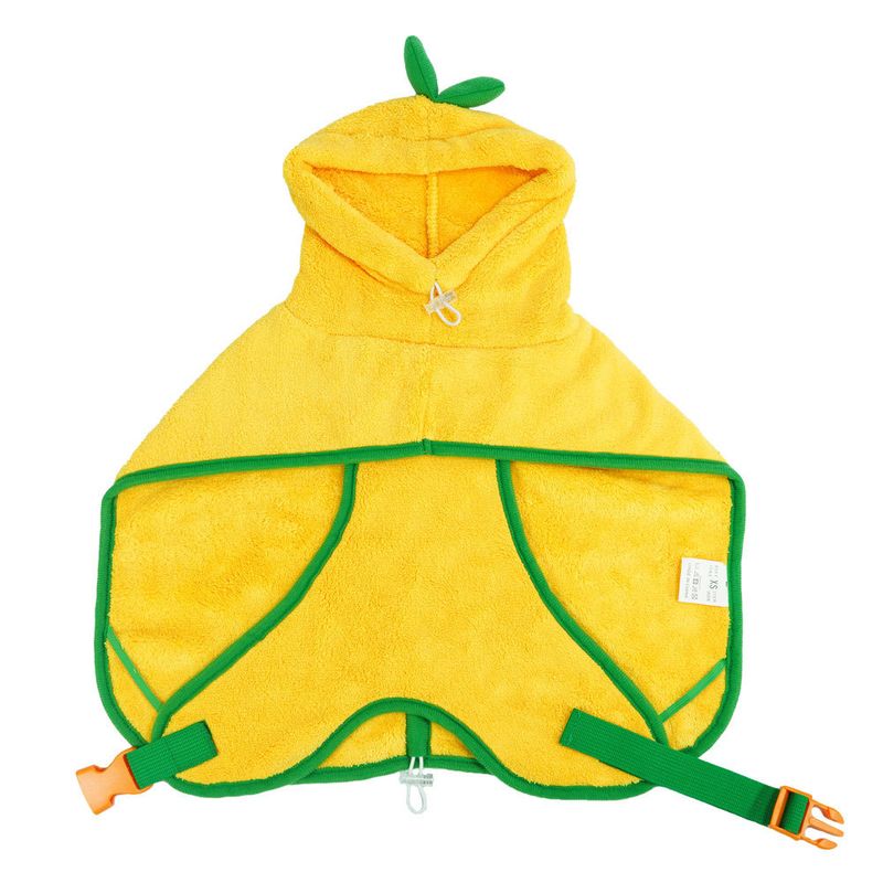 It Coral Fleece Pet With Hood Cute Design Dog Bathrobe Water Absorbent Quick-Dry Clothes_voghion.com