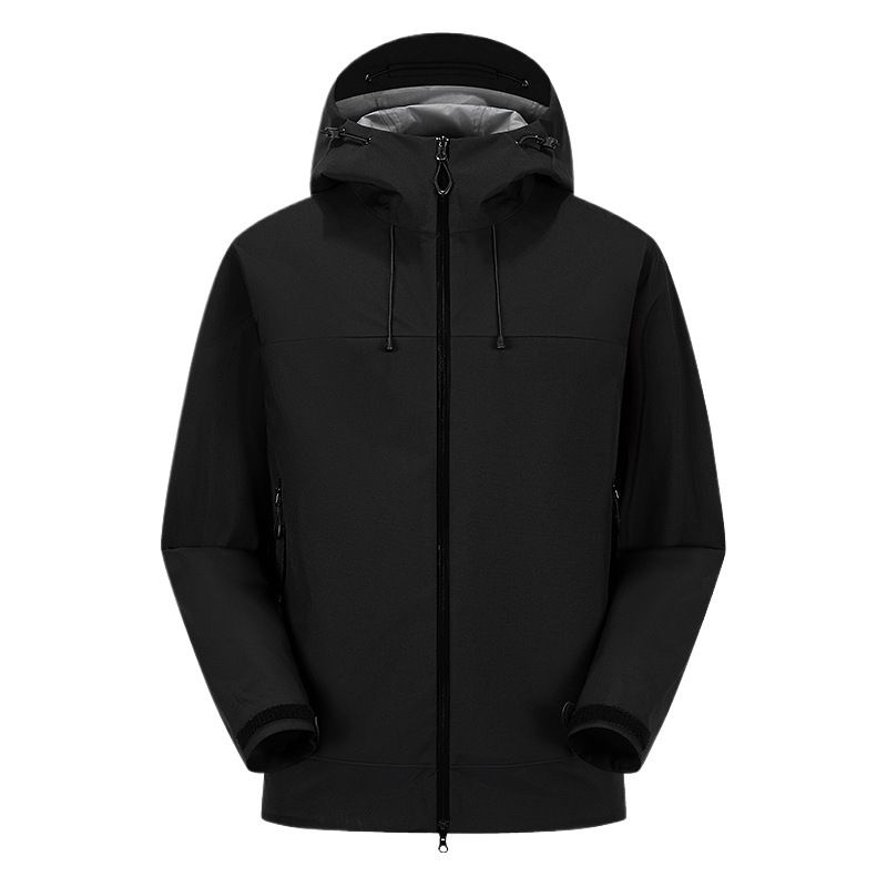 Giacca termosaldata completa dello stesso stile, moda casual, sportiva, antivento, primavera, autunno, impermeabile_voghion.com