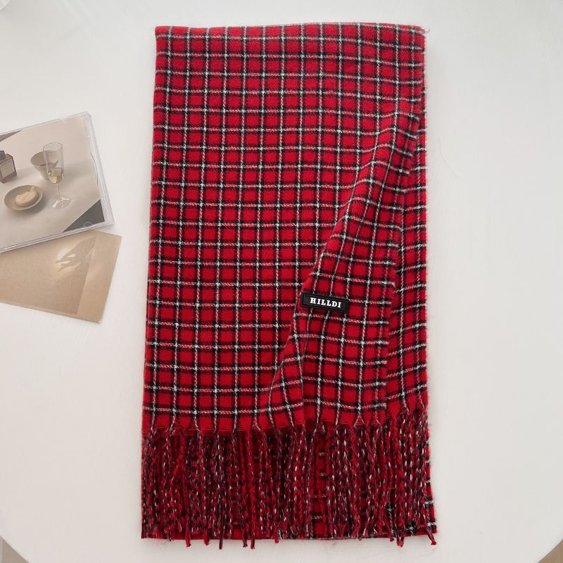 Sciarpe di alta qualità per ragazze, autunno inverno, moda studentesca, scialli versatili per calore e protezione del collo_voghion.com