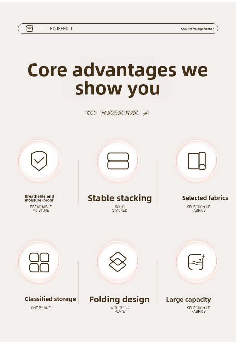 Aufbewahrungsbox für Spielzeug, Hosen und Kleidung mit seitlicher Öffnung, verdicktem Stoff, faltbar, für den Kleiderschrank_voghion.com