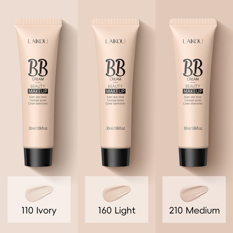 LAIKOU 9 Renk BB Krem 30ml (tüp) Doğal Makyaj Fda Kozmetik Makyaj_voghion.com