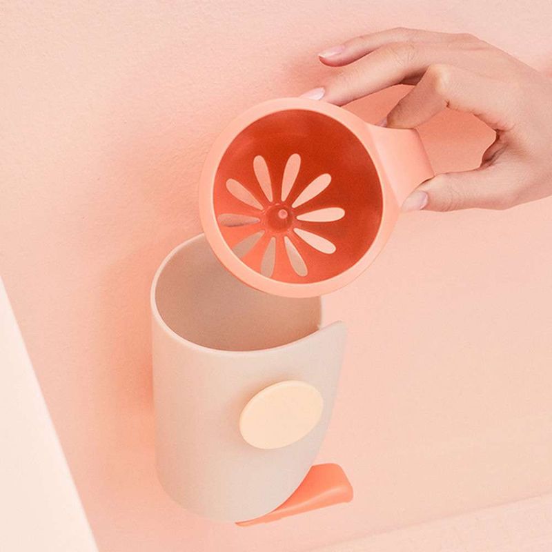 Porta scopino per WC senza fori, senza angoli morti, accessori per WC, strumento di pulizia, scopino per WC in silicone, accessori per il bagno_voghion.com