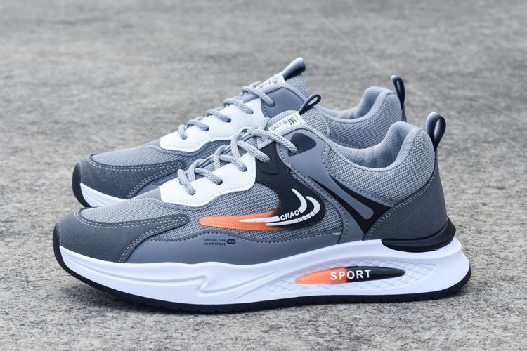 Chaussures de course décontractées et respirantes en maille pour hommes, nouvelle collection printemps-été 2024_voghion.com