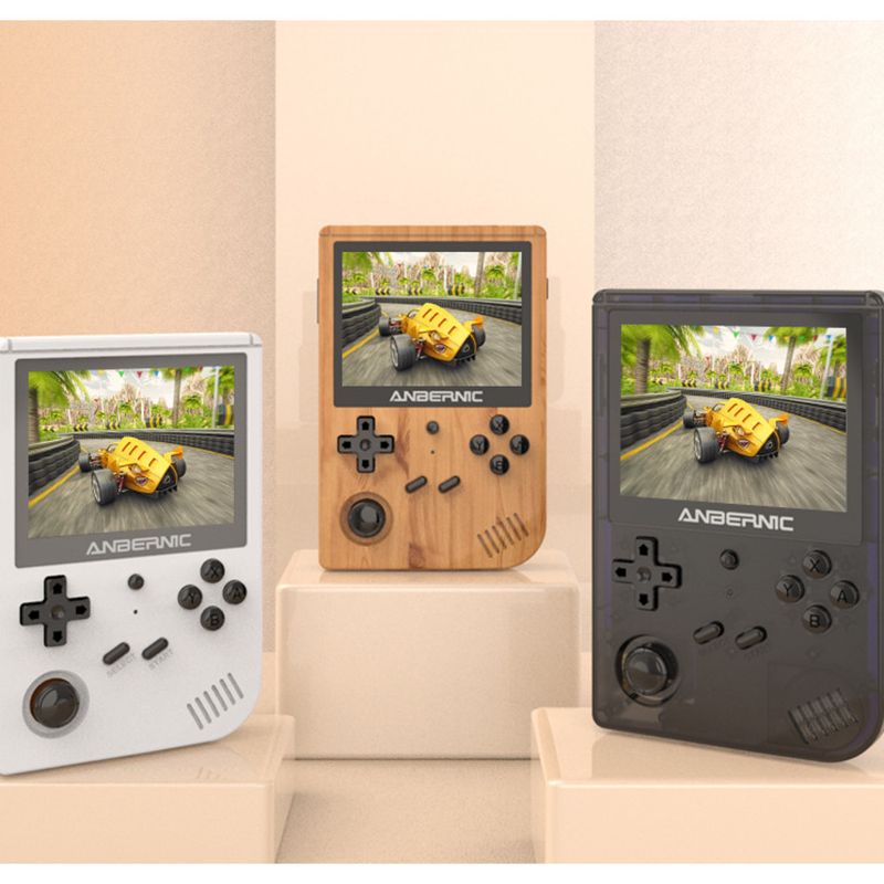 ANBERNIC RG351V Open Source Handheld LINUX Vertikale tragbare Dual-Player-Spielekonsole_voghion.com
