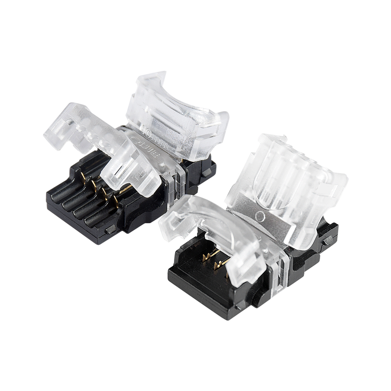 5pcs/lot LED Strip Connector 2pin 3pin 4pin 5pin Quick Use Terminals Connection Cable For 3528 5050 Led Strip To Wire Extensio_voghion.com