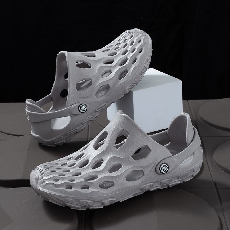 EVA Men's Clogs, Summer Outdoor Non-slip Comfortable Closed-toe Slippers_voghion.com