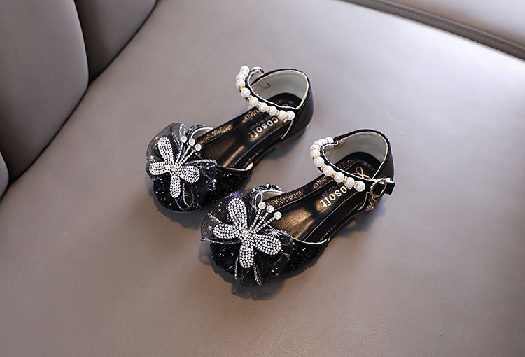 Neu Dame Baby Mädchen Mädchen Prinzessin Diamant Einzelnen Schuh Schuhe Dance_voghion.com