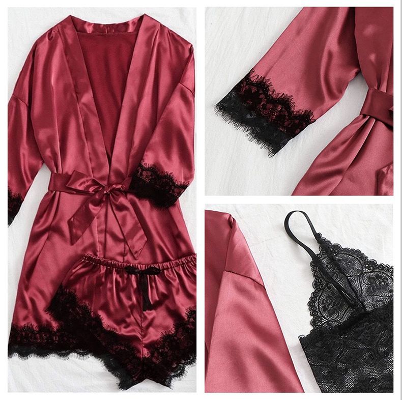 Drop Shipping Wholesale Winter Ladies Night Gown Wear Suits Sleep Wear Women Pamas Set Plus Size Pama Women'S Sleepwear_voghion.com