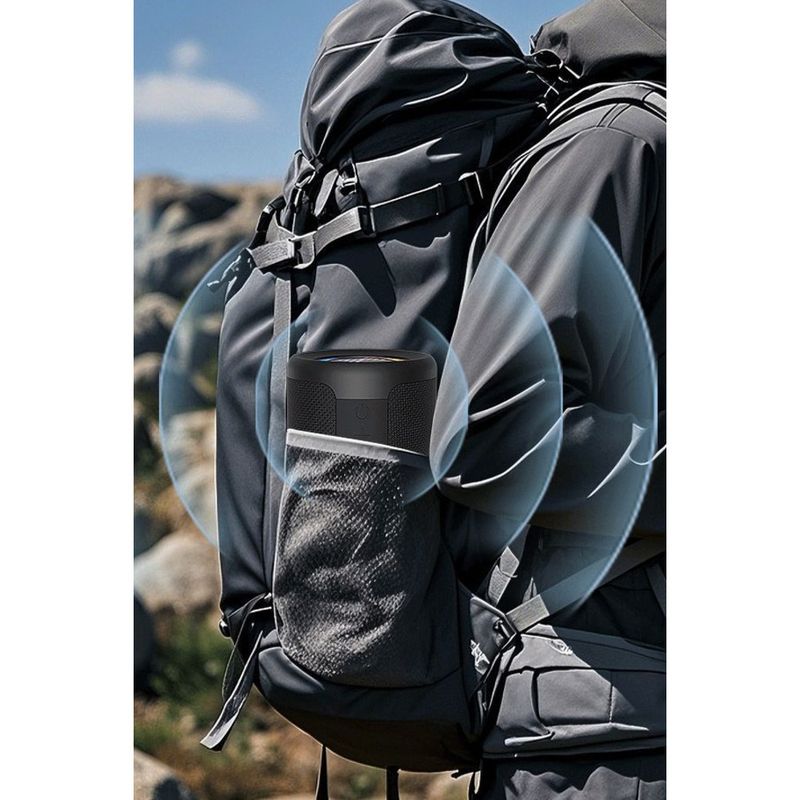 Wireless Bluetooth With Card Slot, Waterproof Outdoor Portable Subwoofer, High-Quality Sound, Super Bass, Small Volume_voghion.com