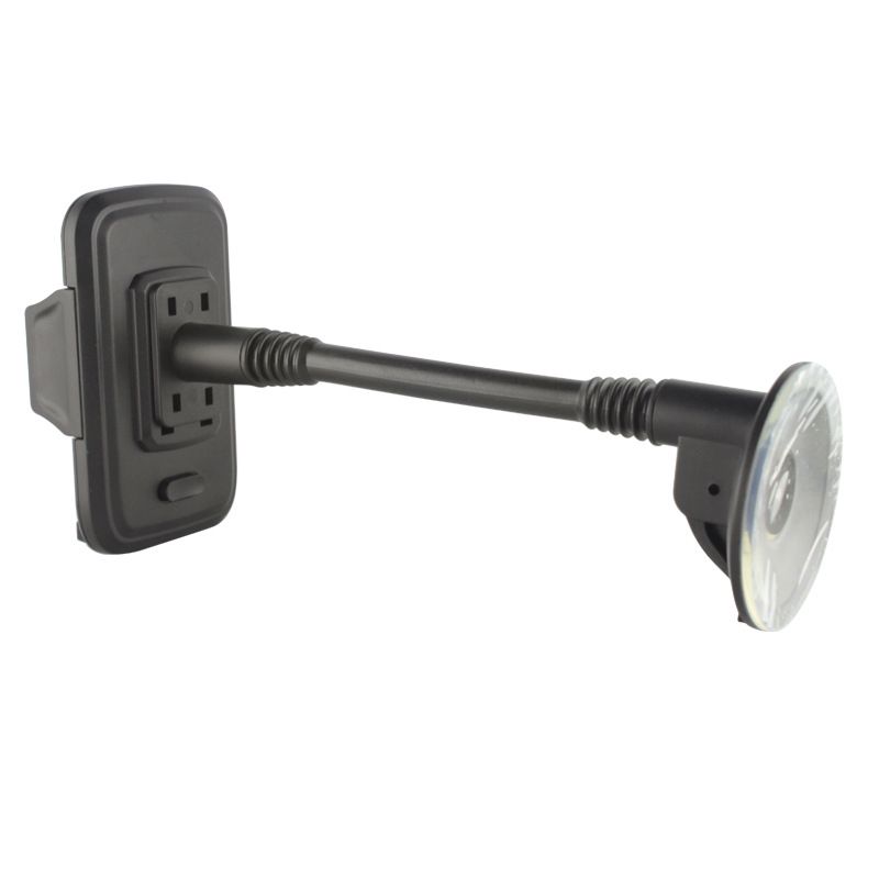 Suport auto universal pentru telefon mobil din plastic ABS, cu tub lung, rotativ la 360 de grade, XK_voghion.com