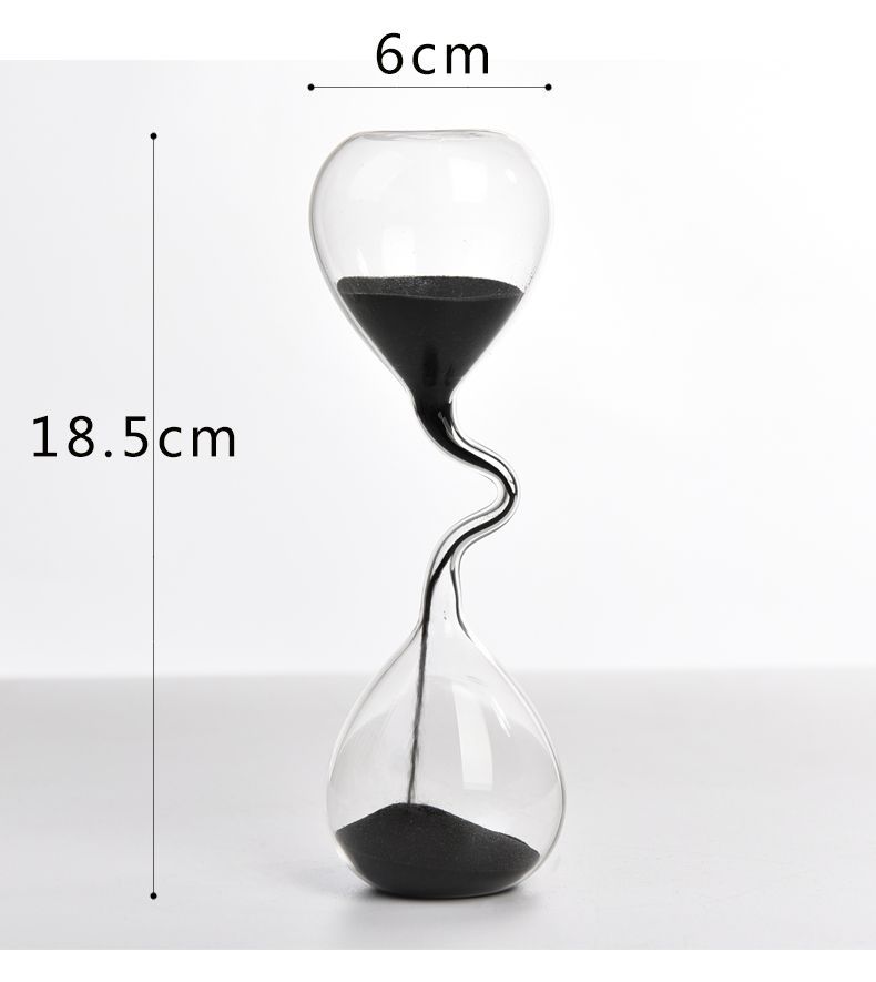 Nordic Niche Hourglass High-Value Fairy Bedroom High-End Decorative Technology Sense Flowing Sand DIY Handmade_voghion.com