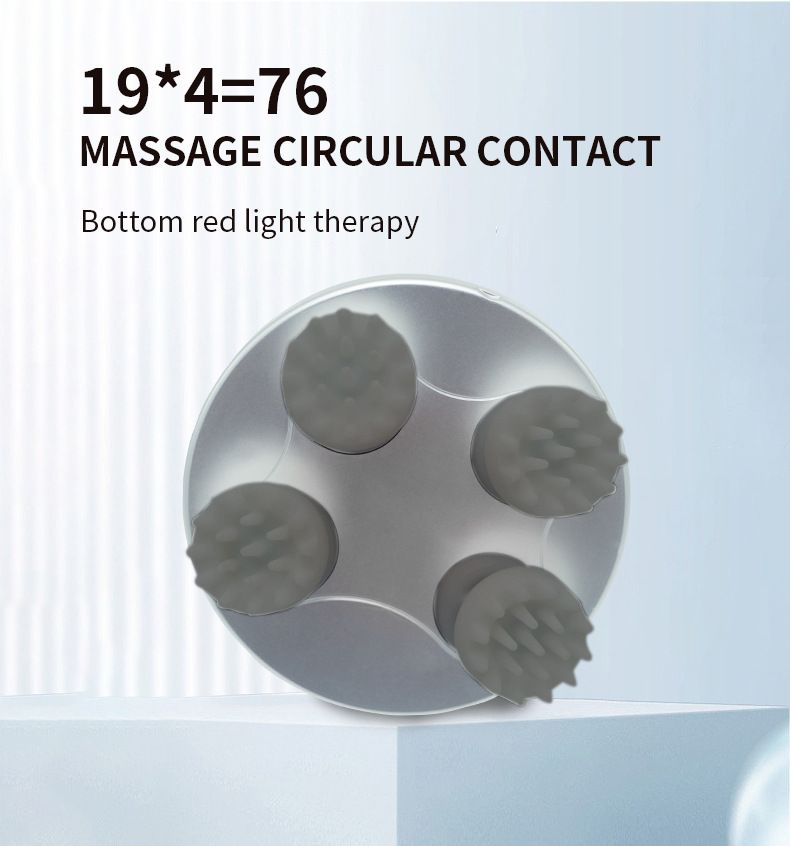 Intelligent Therapy Head Massager, Meridian Unblocking, Pet Scalp Headache, Kneading, Grasping, Electric Massager_voghion.com