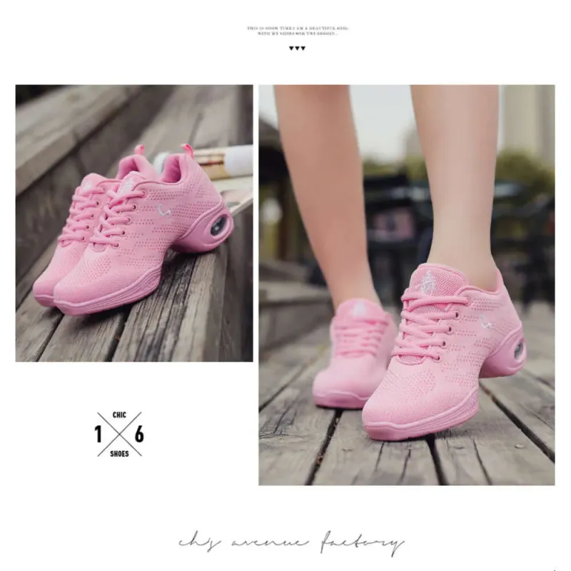 Scarpe da ballo jazz da donna, moderne, traspiranti, con suola morbida, per esercitarsi, da donna, sportive, Ddmysaturn_voghion.com