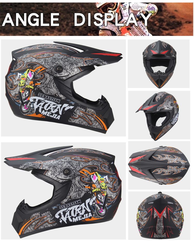 Casco integrale AMDH per mountain bike, discesa libera, cross-country, per uomini e donne, per adolescenti, tutto l'anno_voghion.com