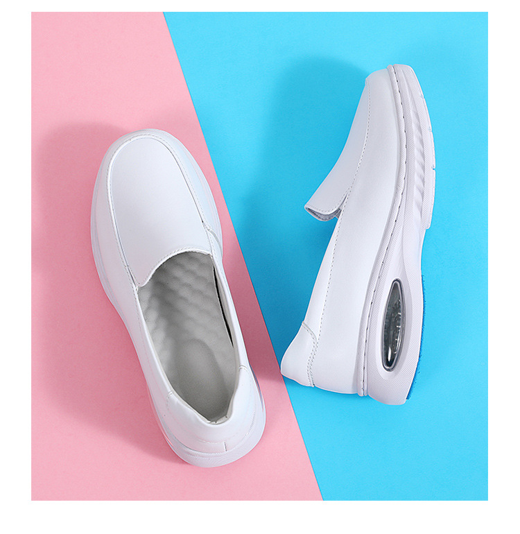 Damen Lederschuhe Arbeitsschuhe Sneakers Mesh Synthetik Leichtes atmungsaktives Schuhwerk_voghion.com
