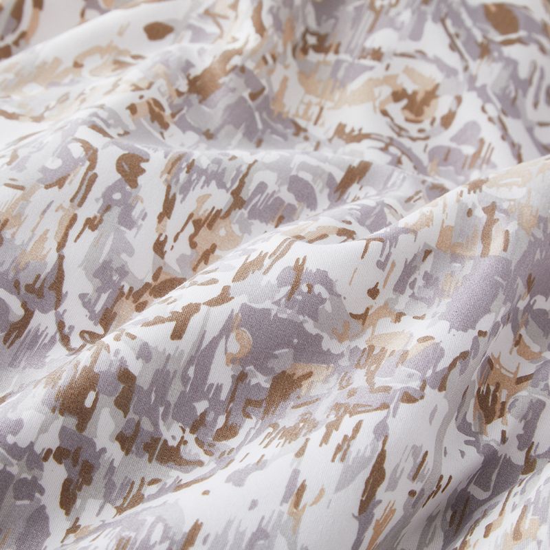 Housse de matelas en polyester à texture de grain de bois et cachemire, drap-housse doux pour la peau, protège-matelas_voghion.com