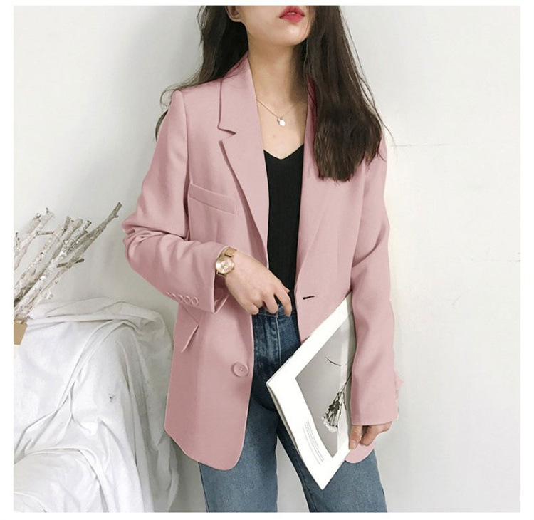 Nuova giacca da abito piccola alla moda da donna_voghion.com