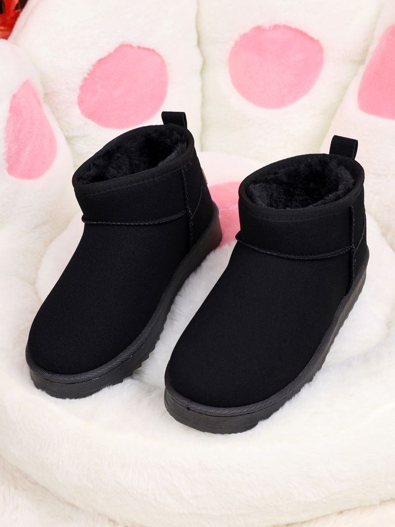 SHLIANG jauns sniega zābaku stila īsi mini ziemas aitādas zābaki sievietēm ūdensizturīgi dabīgas vilnas potītes zābaki ar kažokādu ar oderi potīti silti, plakani apavi Y0072_voghion.com