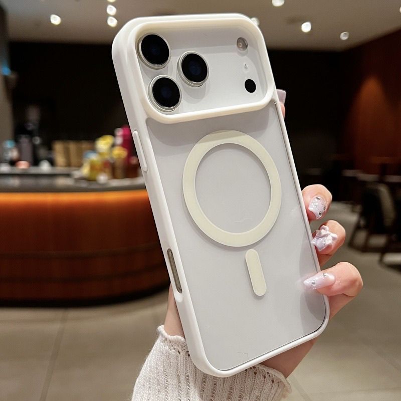 A Pple 17ProMax Magnetic Phone I Phone 15/16Pro Full Coverage Large Hole Lens 14PM Shockproof Case 13_voghion.com