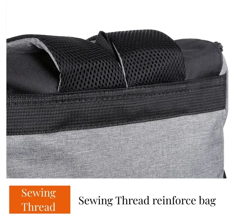 Mode für Männer Einfaches Design Laptop-Rucksack Hochwertiges Nylonmaterial Computertasche_voghion.com