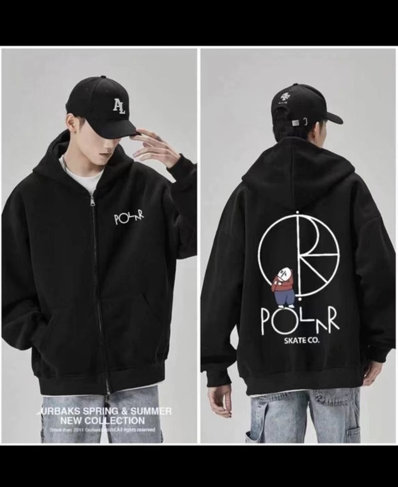 2024 Felpa con cappuccio e cerniera, Cool Boy, Internet Celebrity, Cardigan con cappuccio, Piccola campana, Lettera, Nuova giacca stampata_voghion.com