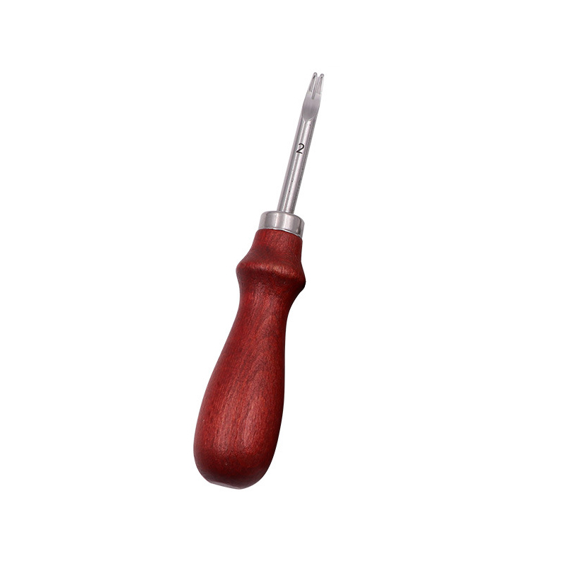 1 Adet Deri Giyotin Kırmızı Kolu Giyotin Pah Diy Deri Aletler Profesyonel Giyotin_voghion.com