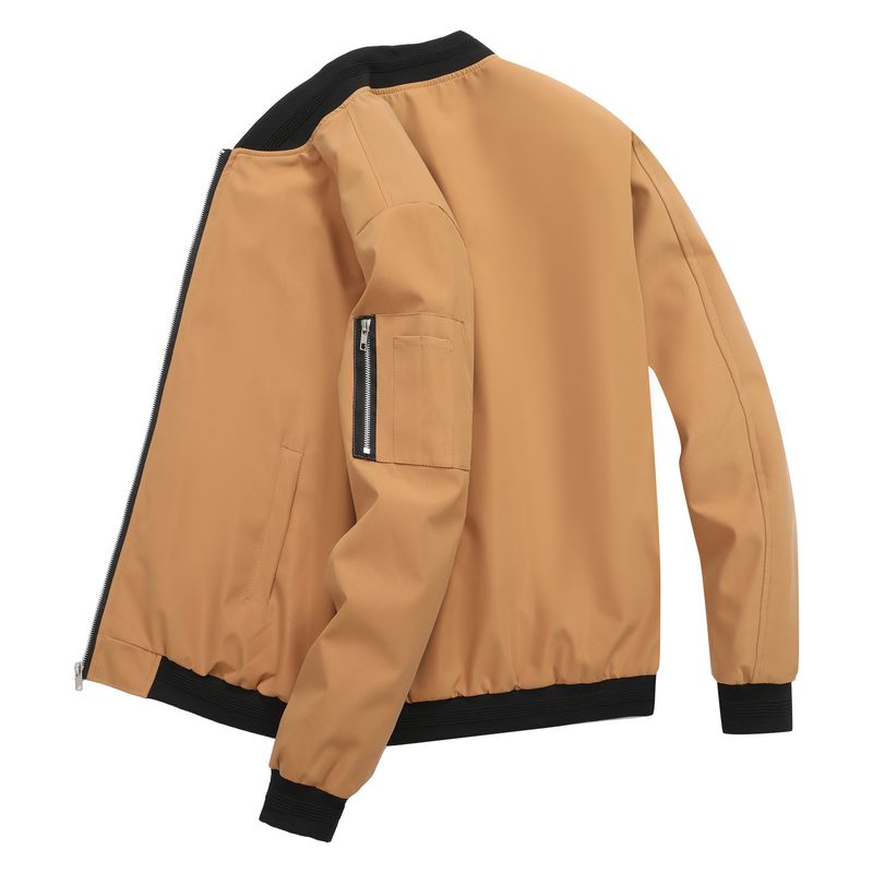 2024 European Cardigan Autumn And Winter New Men's Jacket Fashionable Standing Collar_voghion.com