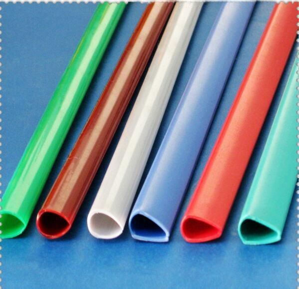 Fabriksgrossist PVC dragstång plastmapp färg mappremsa dragstång lång svansklämma kvalitetssäkring_voghion.com