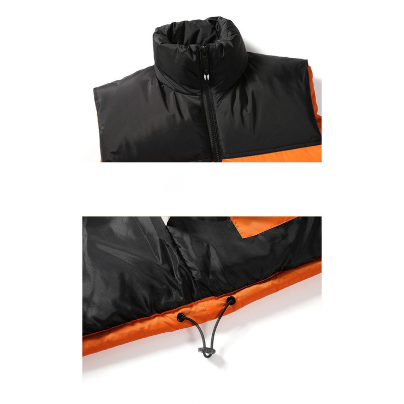 Giacca da uomo in piumino di cotone autunno e inverno Giacca da uomo ispessita e calda Versione coreana Canotta colorata di tendenza Sweetheart per_voghion.com