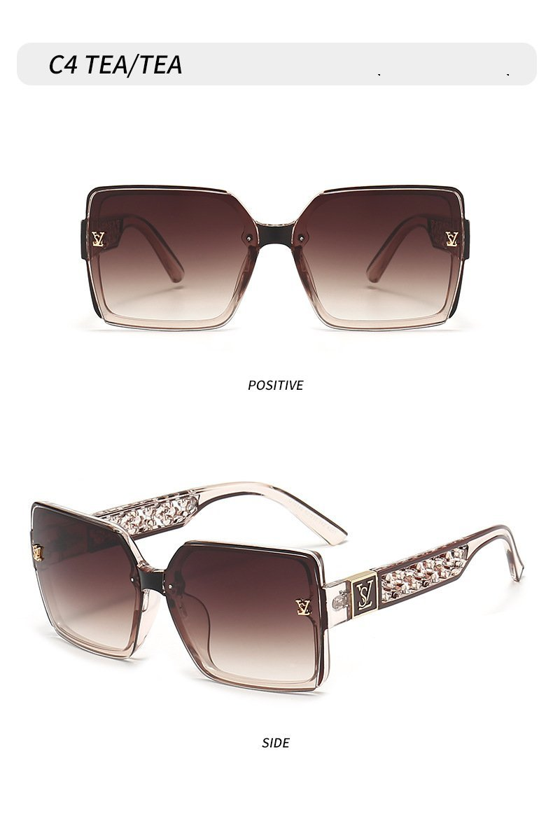 2024 New Fashion Shading HD High Beauty Männer a Fraen Selwecht Stil Sonnebrëll High End Kaddo Anti Stralung_voghion.com