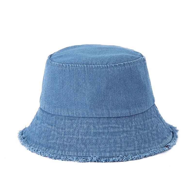 New Arrivals Hip Hop Men's Denim Washed Retro Bucket Male Big Size Fisherman Hat Beach Holiday Sun INS Streetwear Summer Caps Gorros_voghion.com