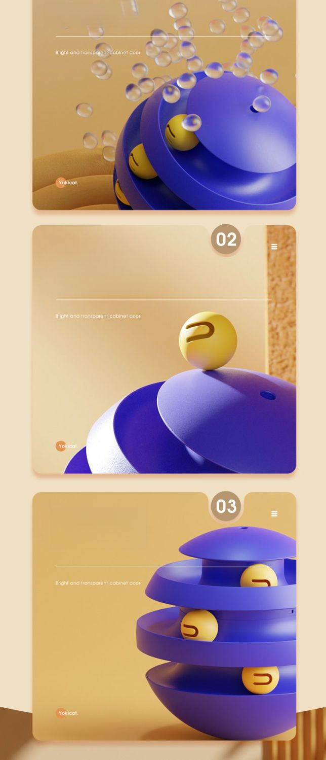 Rotating Tumbler Kitten New Cat Toy Supplies Pet_voghion.com