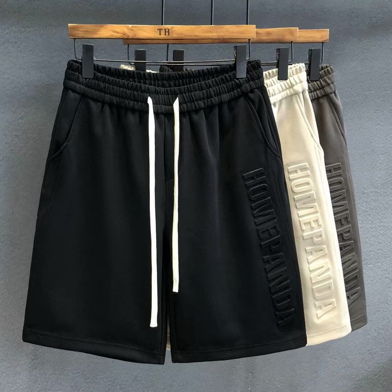 Vêtements pour hommes, nouveaux shorts décontractés à chaud pour garçons, shorts d'été amples en tricot, pantalons de survêtement de sport tendance, pantalons de plage_voghion.com