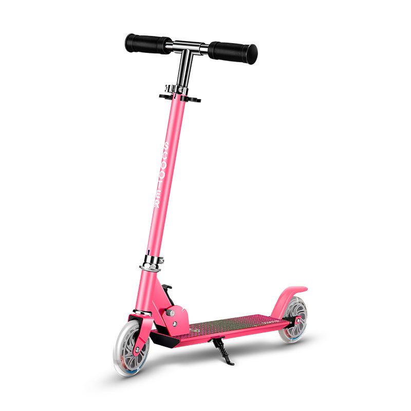 Patinetes para niños de dos ruedas de aleación de aluminio, patinetes plegables, patinetes de pedales_voghion.com
