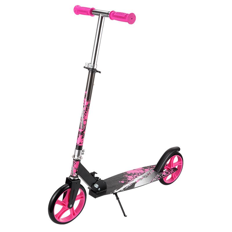 Nuevo scooter portátil plegable para viajes diarios al trabajo y al trabajo, coche de límite, coche de acrobacias con pedales para niños_voghion.com