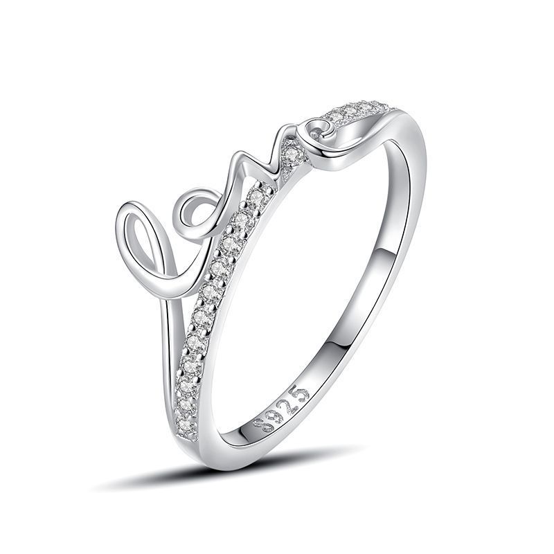 Tancise Anello in argento con zirconi classici Gioielli da donna Promessa di nozze Regalo per feste_voghion.com