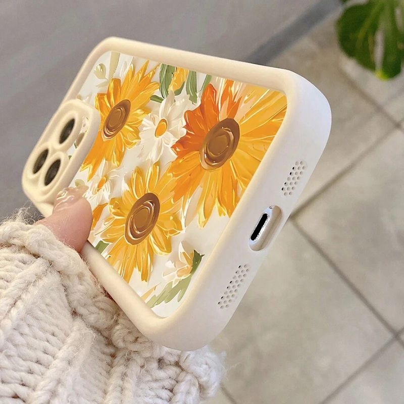 Deksel til Xiaomi Note 14 12 13 11 10 Pro Plus 10S 11S 12S 5G Sommer tusenfryd oljemaleri blomster telefondeksler til Redmi 12C 13C 14C4G_voghion.com