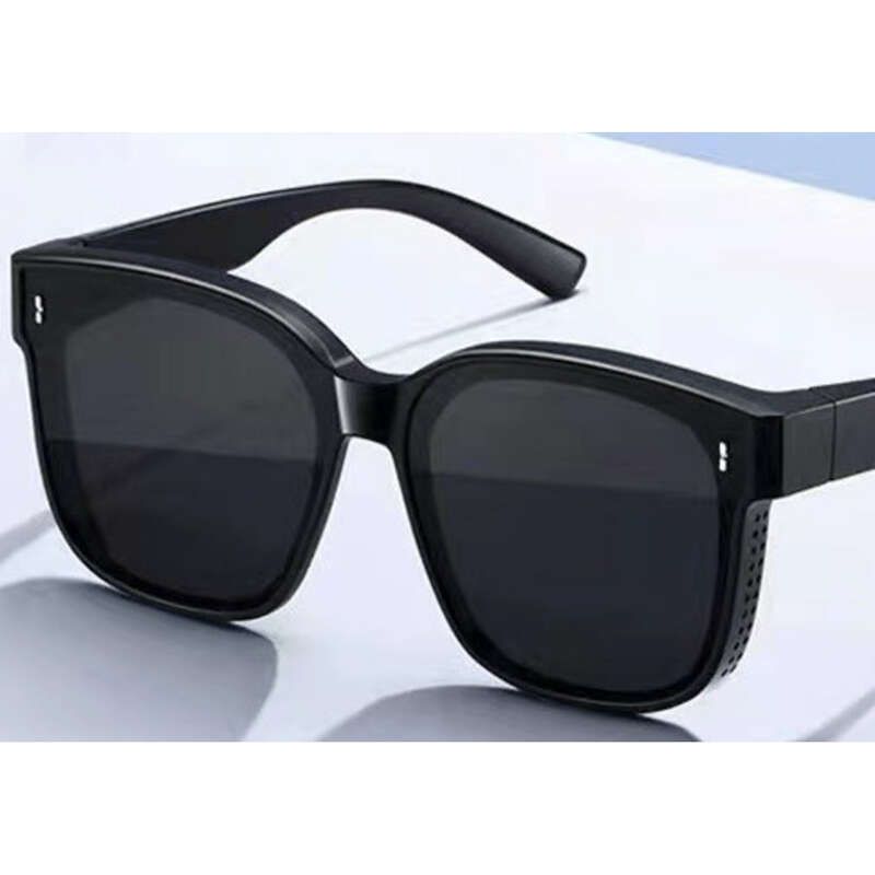 Set di occhiali per miopia, da uomo, con clip per occhiali da sole, per ciclismo e guida notturni, occhiali antiriflesso._voghion.com