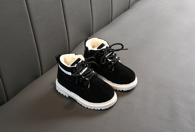 2023 Stivali Autunno e Inverno Scarpe di cotone per bambini Flying Weaving Martin da ragazzo_voghion.com